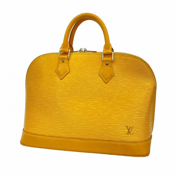 Louis Vuitton Epi Alma Handbag M52149 Tassili Yellow for Women - Picture 1 of 13